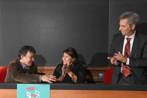 Rodrigo Diaz, Alessandro de Pol, Console Onorario del Cile a Trieste e Maria Liz Crespo dell'ICTP