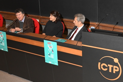 Rodrigo Diaz, Alessandro de Pol, Console Onorario del Cile a Trieste e Maria Liz Crespo dell'ICTP