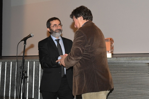 Rodrigo Diaz con il prof. Fernando Quevedo
