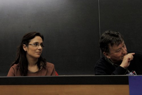 La vicedirettrice del Festival Francesca Mometti e il direttore Rodrigo Diaz