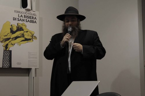 Il rabbino Ariel Haddad presenta "Shalom, il sentiero ebraico in America Latina" ospitata al Museo della Comunità Ebraica.