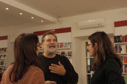 Marco Cassini con Francesca Mometti e Lucrecia Velasco
