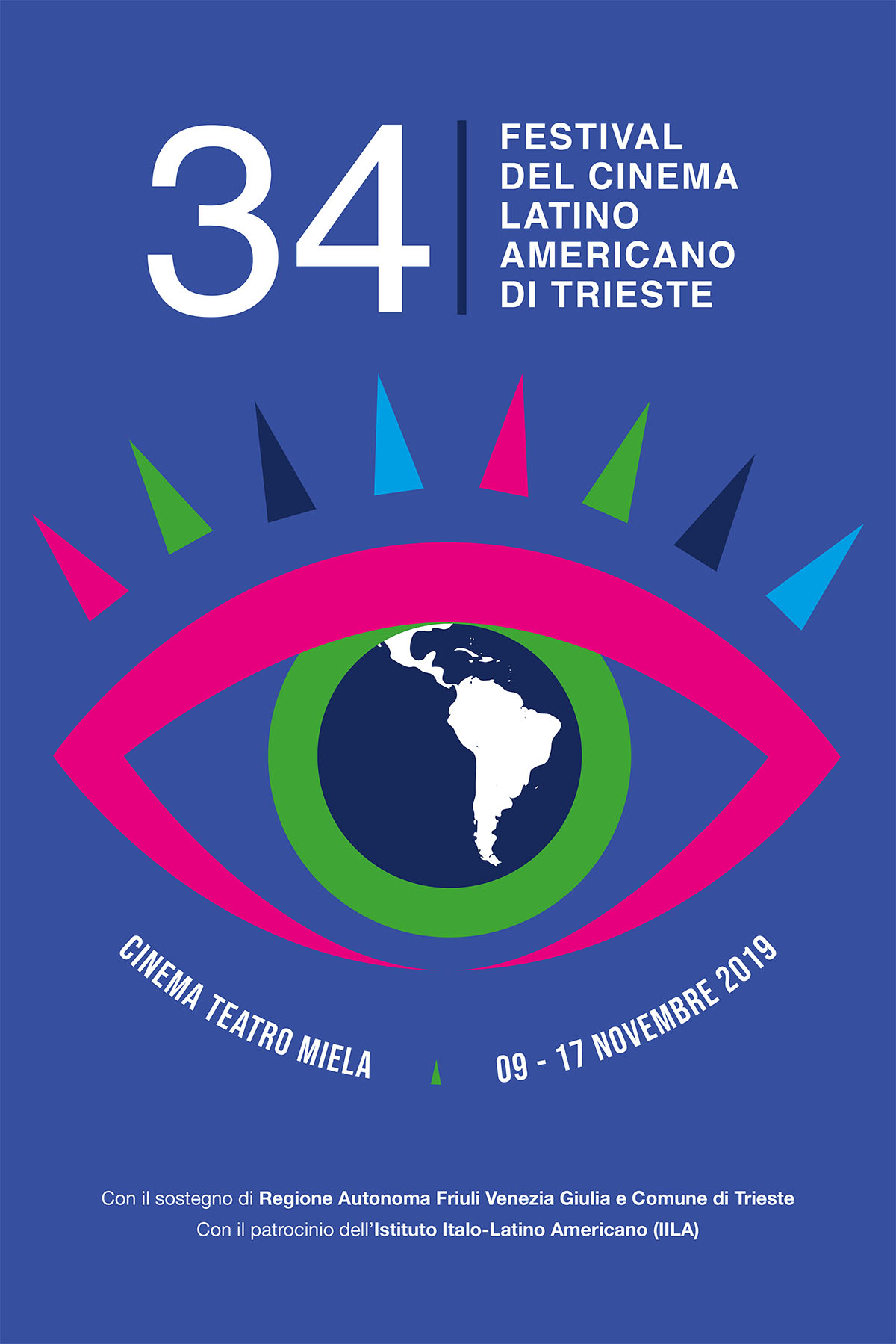 34° Festival del Cinema Latino Americano a Trieste - poster
